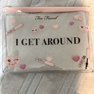 Too Faced make up bag